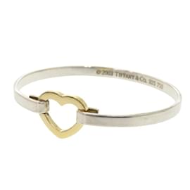 Tiffany & Co-Pulseira Tiffany Heart em prata 925 e ouro amarelo-Outro