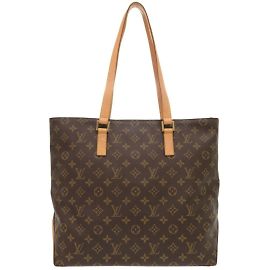 Louis Vuitton Caba Maison Monogram Tote Bag Brown