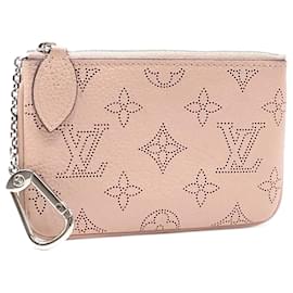 Louis Vuitton-Porta-moedas Mahina e estojo para chaves Louis Vuitton-Rosa,Outro
