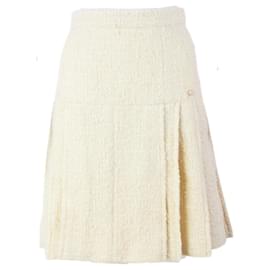 Chanel-Skirts-Cream