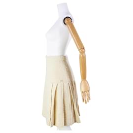 Chanel-Skirts-Cream