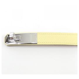Hermès-Hermes Standard Yellow Belt-Yellow