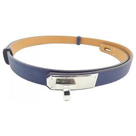 Hermès Cintura Standard Hermes Kelly Blu navy