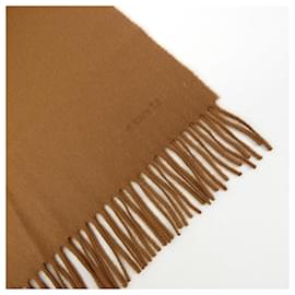 Hermès-Hermes Brown Cashmere Stole-Brown