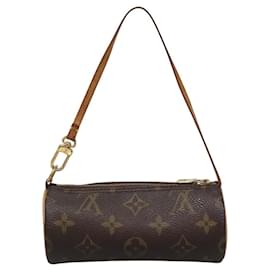 Louis Vuitton-LOUIS VUITTON Monogram Papillon Pouch LV Auth 110553-Monogram