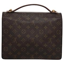 Louis Vuitton-LOUIS VUITTON Monogram Monceau 28 Hand Bag 2way M51185 LV Auth 96724-Monogram