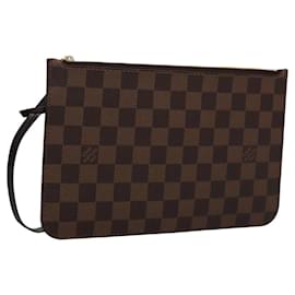 Louis Vuitton-LOUIS VUITTON Damier Ebene Neverfull MM Pouch Accessory Pouch LV Auth 110464-Other