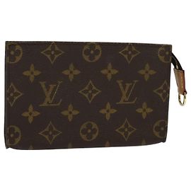 LOUIS VUITTON Monogram Bucket PM Accessory Pouch LV Auth hk2005 Monogram