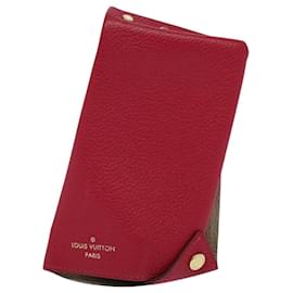 Louis Vuitton-LOUIS VUITTON Multicles Berlingo Key Case Courier Taurillon M61482 Auth hk1996-Pink