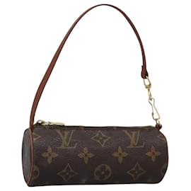 Louis Vuitton-LOUIS VUITTON Monogram Papillon Pouch LV Auth 112736-Monogram