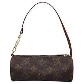 Louis Vuitton-LOUIS VUITTON Monogram Papillon Pouch LV Auth 112736-Monogram