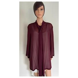 Chanel-Tops-Dark red