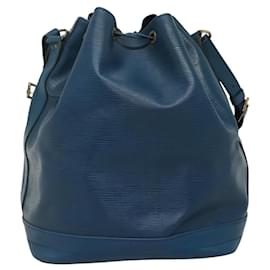 Louis Vuitton-LOUIS VUITTON Epi Noe Shoulder Bag Toledo Blue M44005 LV Auth yk16971-Blue