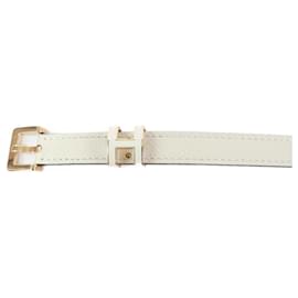 Hermès-Hermes Beige Standard Belt-Beige