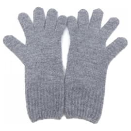 Hermès-Hermes Cashmere Warm Gloves-Brown