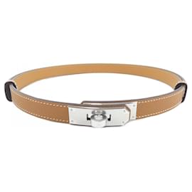 Hermès-Hermes Standard Brown Belt-Brown