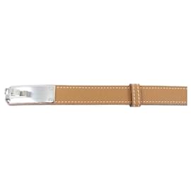 Hermès-Hermes Standard Brown Belt-Brown