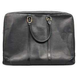 Louis Vuitton Epi Leather Briefcase Black
