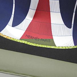 Hermès-Hermes Lanternes Ballons et Cocardes Scarf-Black,Fuschia