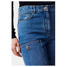 Chanel-CHANEL Jean sublime Coco Button T36 / P7331V65335-Blue
