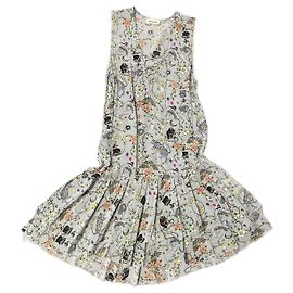 Robe Zadig & Voltaire Imprimé Circus Viscose Bleu Gris Multicolore
