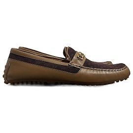 Scarpe GUCCI T.EU 46.5 in Pelle Marrone