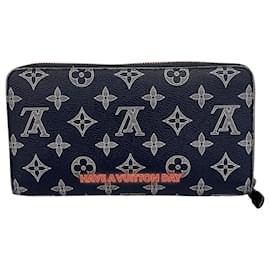 Louis Vuitton-Louis Vuitton Zippy organizer-Navy blue