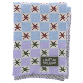 Autre Marque-NON SIGNE / UNSIGNED Scarves T.  Wool-Blue
