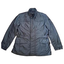 Geox Blazer Jacke Petrolgrün Polyester Grau