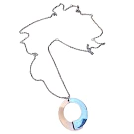 Calvin Klein-Calvin Klein long necklace adaptable to short necklace-Silver hardware,Gold hardware