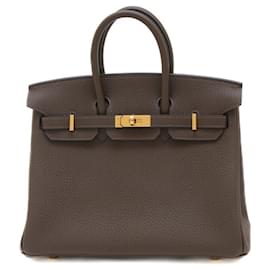 Hermès-Hermes Birkin 25 Handbag in Togo Leather-Other