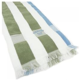 Hermès-Hermes Yachting Stripe Bath Towel-White,Multiple colors