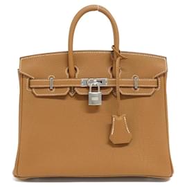 Hermès-Hermes Birkin 25cm Handbag-Golden