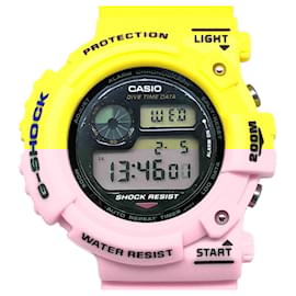 Autre Marque-Casio G-Shock DW-6300-9 Frogman Wristwatch-Green,Yellow