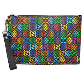 Gucci-Bolsa de mão Gucci GG psicodélica-Preto,Multicor