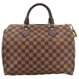 Louis Vuitton-Louis Vuitton Damier Speedy 30 Handbag-Damier ebene
