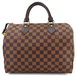 Louis Vuitton-Louis Vuitton Damier Speedy 30 Handbag-Damier ebene