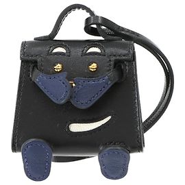 Hermès Charm de sac Kelly Doll de bijoux Hermes Noir