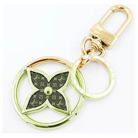 Louis Vuitton-Louis Vuitton Porte-Clé LV Treasured Handbag Charm-Brown,Golden