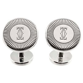 Gemelli Cartier Double C in Argento 925 Altro