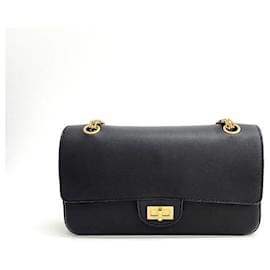 Chanel-Chanel 2.55 Chain Shoulder Bag (8441477)-Black