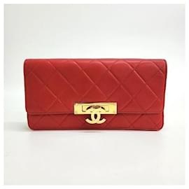 Chanel-Chanel Chain Shoulder Bag (1918910)-Red