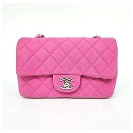 Chanel-Chanel Easy Caviar Classic New Mini Crossbody Bag (7695326)-Pink