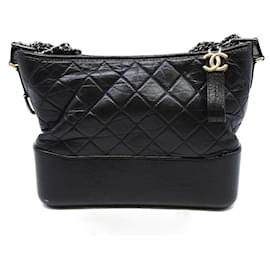 Chanel-Chanel Gabrielle Hobo Bag Medium (8295043)-Black