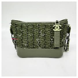 Chanel-Chanel Tweed Gabrielle Hobo Bag Small (8255540)-Pink