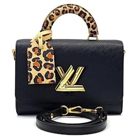 Louis Vuitton-Louis Vuitton Top Handle Twist Mm M58568 (3165469)-Black