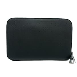 Bottega Veneta-Bottega Veneta Marco Polo Clutch Bag-Black