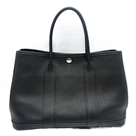 Hermès-Sac fourre-tout noir Negonda de Hermes Garden TPM-Noir