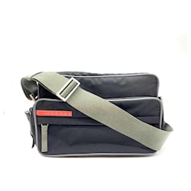 Autre Marque-Pradasports Nylon Shoulder Bag-Black