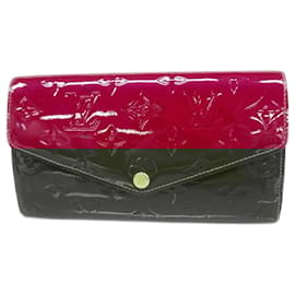 Louis Vuitton-Louis Vuitton Long Wallet Vernis Portefeuille Sarah M90292-Other